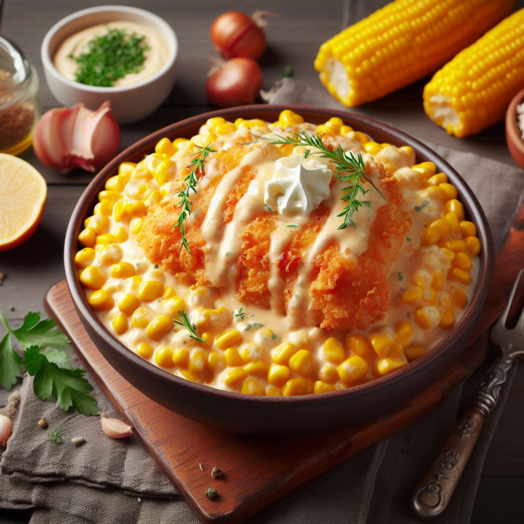 Frango com Milho 3 Passos para a irresistível refeição