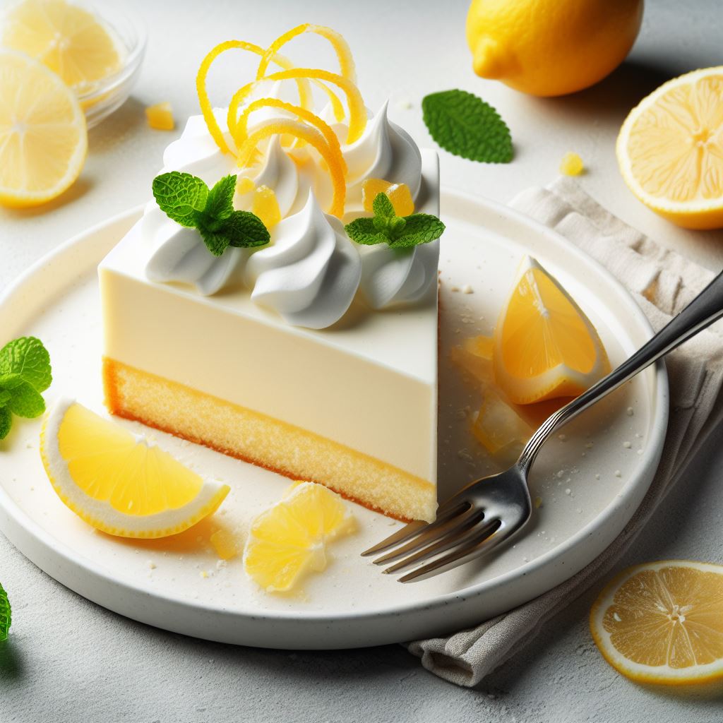 Bolo Mousse de Limão