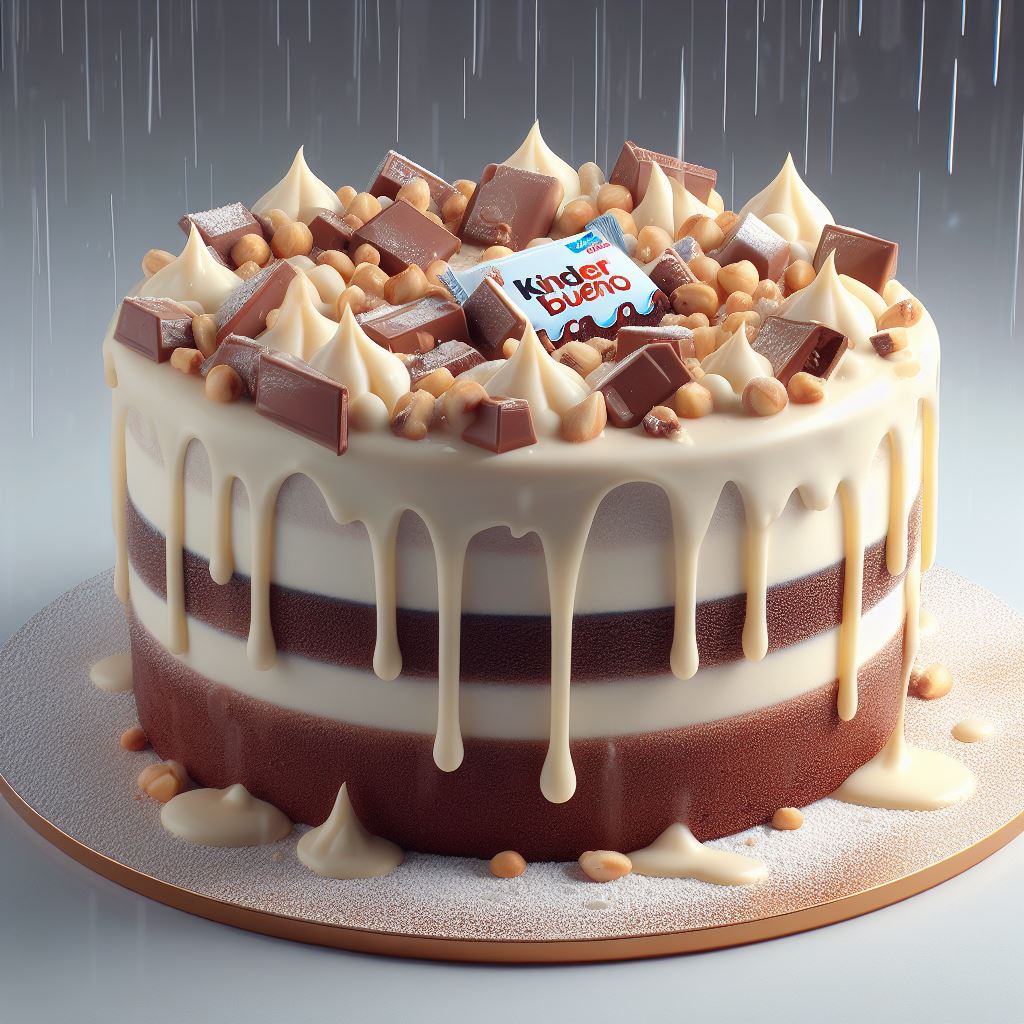 Bolo tsunami de Kinder Bueno